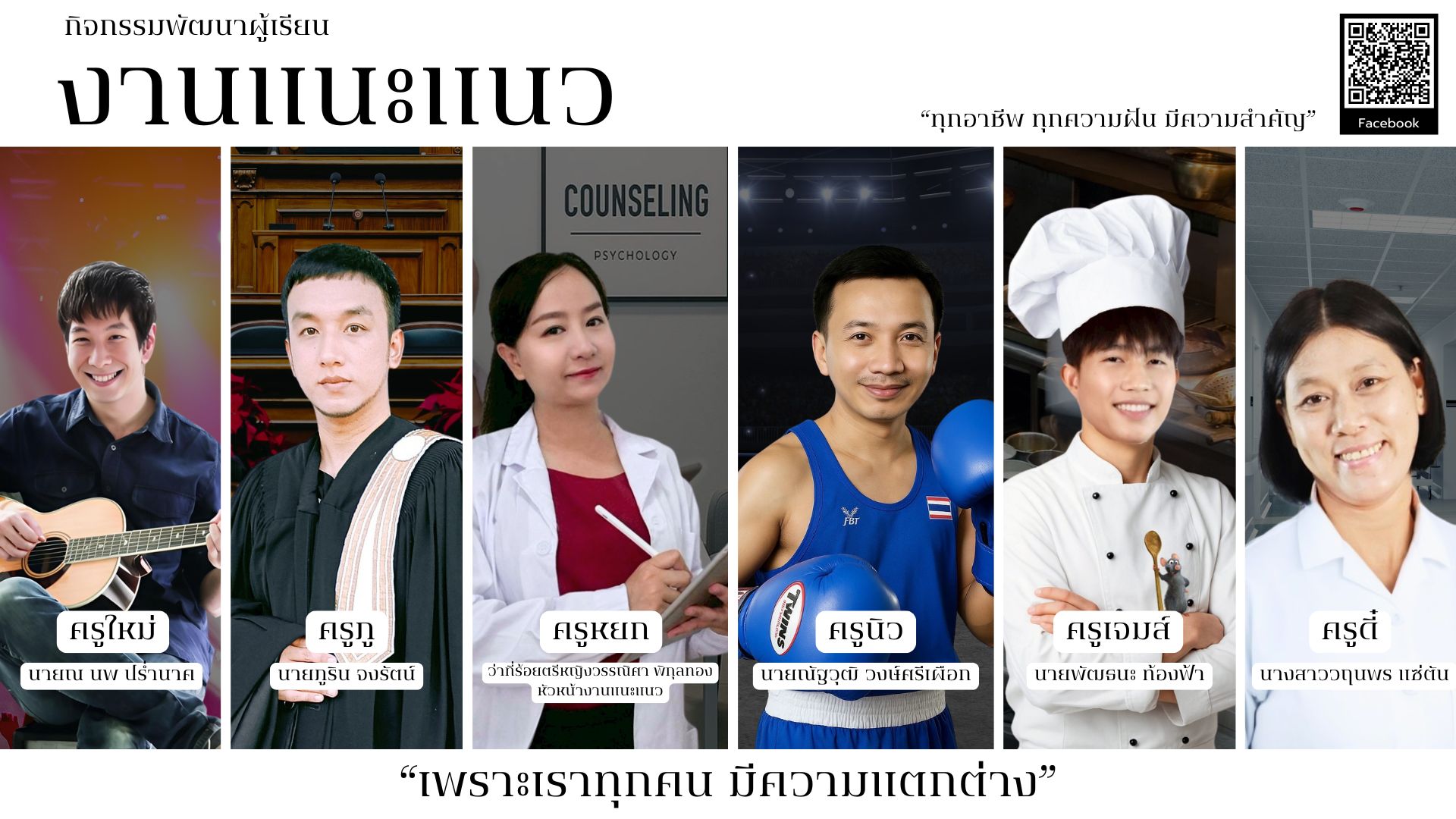 กลุ่มพัฒนาผู้เรียน (งานแนะแนว)
